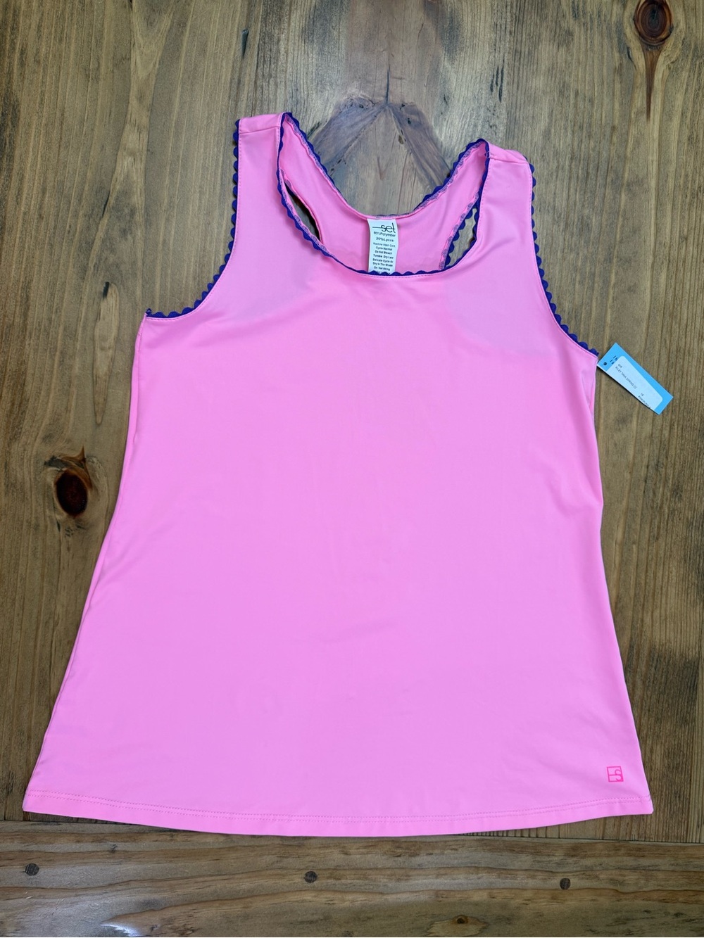 Set Athletics Girls Bright Pink Riley Tank NWT